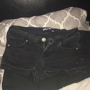 Paris Blues Black Shorts